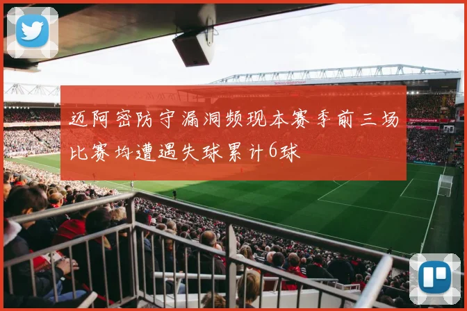 迈阿密防守漏洞频现本赛季前三场比赛均遭遇失球累计6球